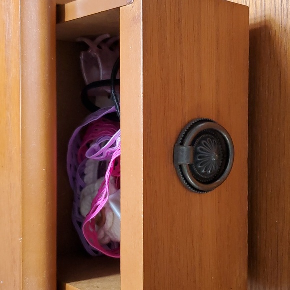 5 Drawer Pull Knobs Metal Ornate Floral Primitive Victorian Farmhouse Rustic - Picture 5 of 16